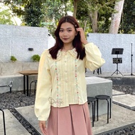 Marygold Blouse by itsmybeige pastel blouse/ embroidered blouse/ coquette top/