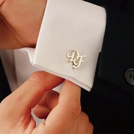 客製化姓名 袖扣/袖口鈕 (客製化禮物)