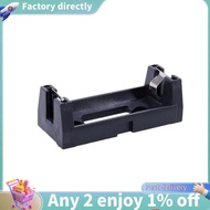 Plastic Shell 3V CR123A Button Cell Battery Sockets Holder Case Black