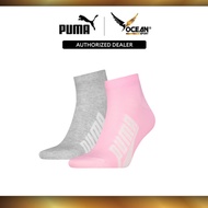 Puma Unisex Bwt Lifestyle Quarter 2 Packs Socks - Rose Water 93892003