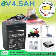 Dry Battery 6V 4.5Ah/ Dry Battery Generator 6V 20ah/Aki Digital Scale VRLA Sine 6V 4Ah 4.5Ah Emergen