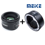 Yongnuo 50mm f1.8 EF Auto Focus ✨ สำหรับ Canon EOSR Mirrorless ( เลนส์หลังละลาย เลนส์ หน้าชัดหลังเบล