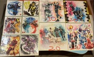 假面騎士色紙 kamen rider decade saber fourze zero one ooo deno kuuga