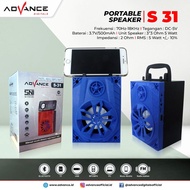 Speaker Bluetooth Advance S-31 Speaker Musik Box