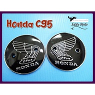 TANK EMBLEM LH&RH SET PAIR Fit For HONDA CB92 CS92 C92 CA92 C95 CA95 CA160 // Logo Attached To The S