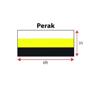 Bendera Perak (Polymesh) 3 x 6ft