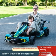 Children Electric Car Kart CKids Electric Go-Kart – Adult-Friendly 4WD Drift Ride-On Car with Remote