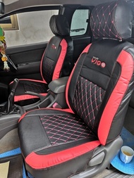 หุ้มเบาะรถยนต์แบบสวมทับ ลาย VIP 5D TOYOTA VIGO ( LINE 2 )