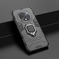 Oppo F27 Pro Plus 5G Shockproof Cover Oppo F27 Pro+ 5G Finger Ring Holder Hard PC Phone Case Armor C