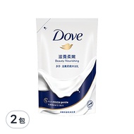 Dove 多芬 滋養柔膚沐浴乳 滋養柔嫩 補充包  580g  2包