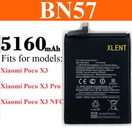 For Xiaomi Poco X3 X3 NFC / X3 Pro Battery BN57 Battery