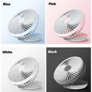 [ReadyStock] I-FAN XH-666 Foldable Desktop Aromatic Rechargeable USB mini 6 Inch Small Fan