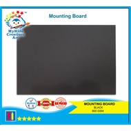 MOUNTING BOARD BLACK 800GSM
