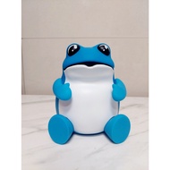 [Jinro] Jinro Soju Toad Piggy Bank Figure (blue) / Coin Banks