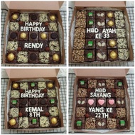 BROWNIES FUDGY/BROWNIES PANGGANG ULANG TAHUN/ULTAH/BIRTHDAY/SPECIAL