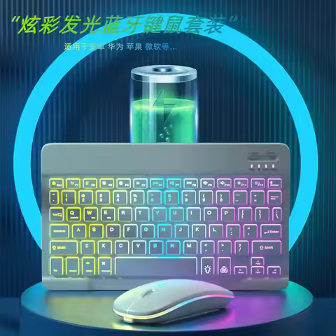 Tablet Keyboard Wireless For iPad Tablet 10 Inch Spanish Russian Arabic Portuguese Hebrew Tablet Key
