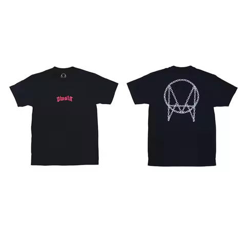 2025 Owsla Short Sleeved Goods Skrillex Top 100 DJ Summer Peripheral Electric Rave EDM Clothes O Lab
