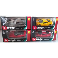 Burago diecast 599 GTO and Challenge Stradale Bburago