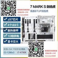 詢價 Asus華碩 SABERTOOTH Z97 MARK S Z97劍齒虎主板1150針 i7-4790K