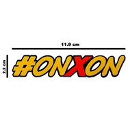 Sticker #ONXON ST128 Pantul (RP1-01)