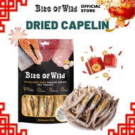 Bite of Wild Shishamo Fish Freeze Dried Capelin Fish 40g / 冻干多春鱼 / 宠物零食 / 猫咪零食 (Pet Treats/ Cat Trea