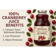 Lakewood Organic Pure Cranberry Juices