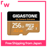 5-year data recovery warranty] GIGASTONE micro sd card 256GB 4K Camera Extreme Switch SD card 100/60