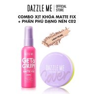 Phấn phủ kiềm dầu dạng nén DAZZLE ME Better than Filter Double Kill Two Way Cake Powder 9g
