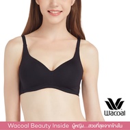 Wacoal Curve Diva คัพดีเวอร์ บราไร้โครงเก็บกระชับ สาวคัพใหญ่ - WB7525