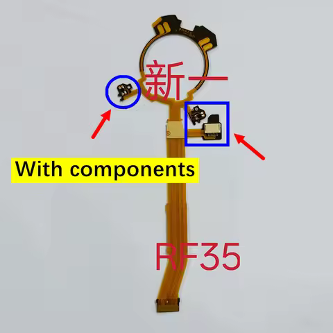 Copy For Canon RF 35mm F1.8 MACRO IS STM Lens Anti Shake Flex Image Stabilization Cable Flexible Sta