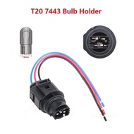 1 Set T20 7443 Bulb Holder For VW Headlights Adapter Connector Accessories
