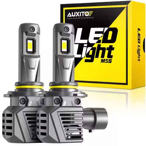 2Pcs M5S 9005 HB3 LED Headlights Bulb High Beam For Toyota Corolla Camry Honda Civic CRV Powerful No