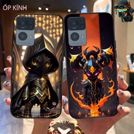 Glass phone case for oppo reno 7 pro 5g cool vip powerful super robot case