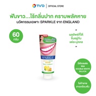 ของแท้ 100% SPARKLE ยาสีฟัน สูตร LEMON SODA ฟันขาว ไร้กลิ่นปาก สูตรเลมอน สูตรมะนาว ขจัดคราบพลัคอย่างปลอดภัย และไม่ทำลายสารเคลือบฟัน By Tv Direct