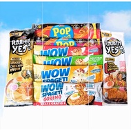 1PCS WOW & POP  SPAGHETTI RAMEN HALAL INSTANT 88GRAM ( TIADA FREE)
