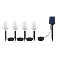 【QUT】-Buried Light Solar Lawn Path Lights Outdoor Garden Lamp,Yard Pathway Lighting Ground Plug Waterproof 4Pcs Led Bulb