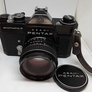 ASAHI PENTAX SPOTMATIC SP F 鏡頭 SMC TAKUMAR 1: 1.8 / 55