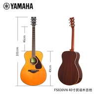 Gitar Rakyat Akustik Yamaha FG830 FG/FS830 Gitar Gaya Jari 41/40 Inci