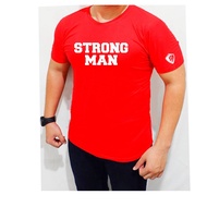 Strongman Gym Fitness T-Shirt Muscle Fit T-Shirt