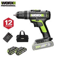 WORX WU 172 10MM 20V CORDLESS DRILL DRIVER