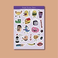 Doodle Sticker Sheet