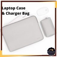 BC 11/12/13/14/15/15.6 Inch Soft Leather Cover Laptop Bag Laptop Sleeve Waterproof Sleeve Case Charger Case包纳皮质笔记本电脑包