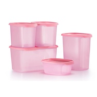 Tupperware One touch fresh oval set (5pcs)