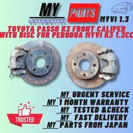 Toyota Passo K3 Front Caliper With Disc For Perodua Myvi K3 1.3CC