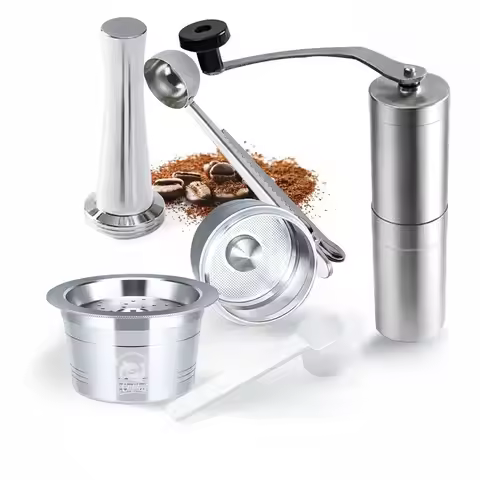 Reusable Coffee Capsule For Tchibo Cafissimo Easy K fee Lov Passione 3 Hearts Coffee Pods Stainless 