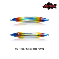 Jig 135g / 175g / 235g - Handmade Jigging Lure Kurodai Contact ExoZ (Slow Jig)