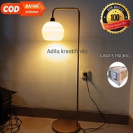 lampu lantai HOME INDUSTRI KECIL RUMAHAN / lampu hias standing lantai lampu hias sudut ruang tamu
