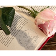 Custom Book Embosser, Personalized Embosser stamp,BookEmbosser,Scrap booking Embosser,Personalized e