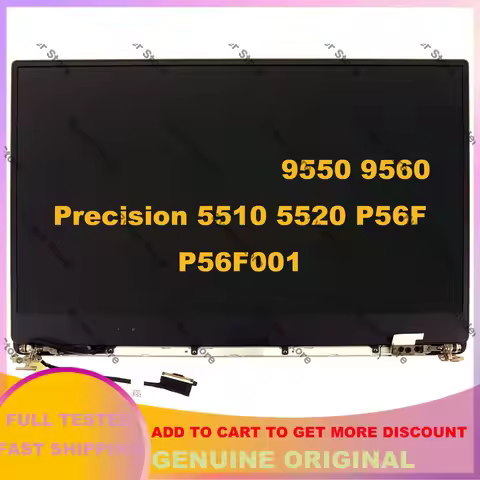 15.6-inches For Dell XPS 15 9550 9560 Precision 5510 5520 P56F P56F001 LCD Display Touch Screen Comp