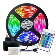 Colorful RGB LED strip lights 2835 5050/ adapter set + remote led light strip led strip light